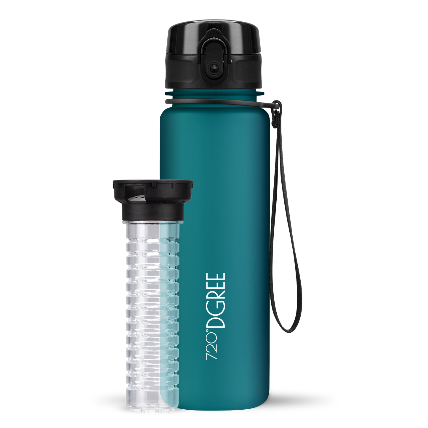 uberBottle Trinkflasche | softTouch Fruchtbehälter