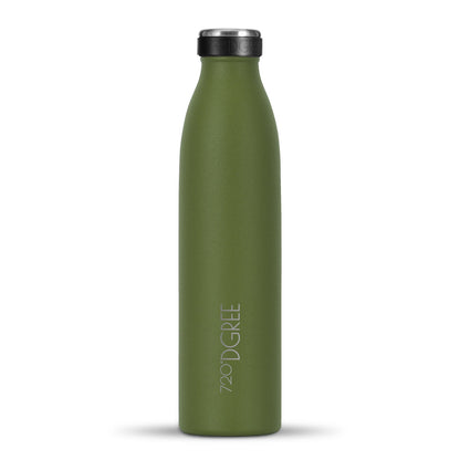 milkyBottle - elegante & stylische Isolierflasche aus Edelstahl