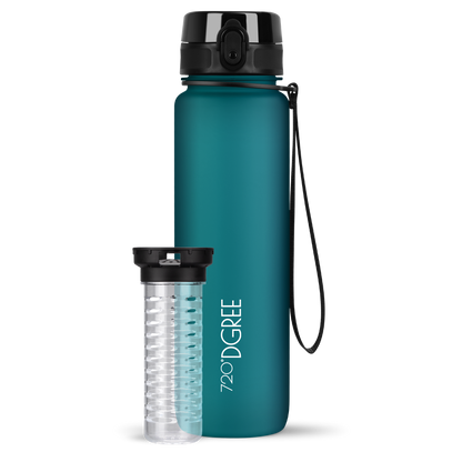 uberBottle Trinkflasche | softTouch Fruchtbehälter