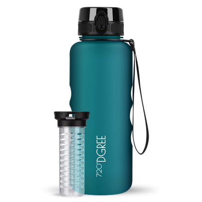 uberBottle Trinkflasche | softTouch Fruchtbehälter
